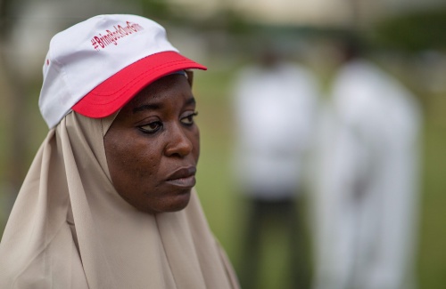 Protest in Nigeria tegen Boko Haram. EPA