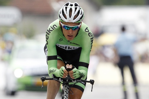 Gesink op de fiets. ANP