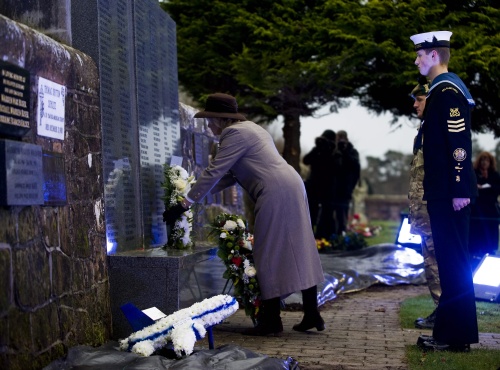 De herdenking van de aanslag in Lockerbie, 21 december vorig jaar. EPA
