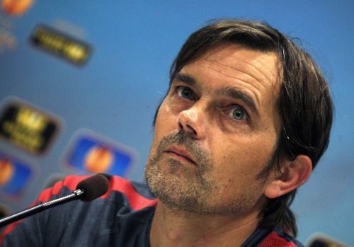 PSV-trainer Phillip Cocu. EPA