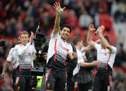 Liverpool's Luis Suarez eerder deze maand. EPA