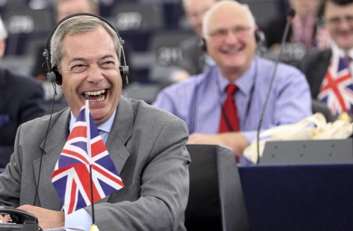 UKIP-voorman Nigel Farage. EPA
