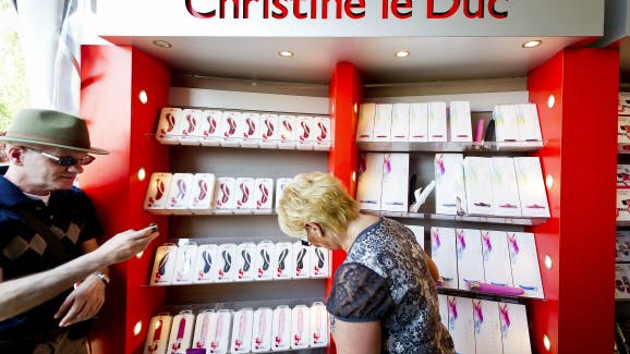 Christine le Duc richt zich steeds meer op erotische artikelen voor vrouwen.