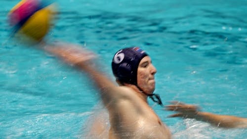 Lindhout in actie. ANP