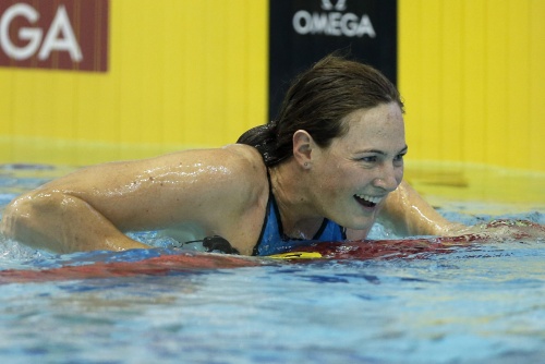 Cate Campbell. EPA