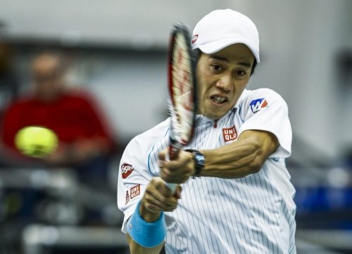 Kei Nishikori. EPA