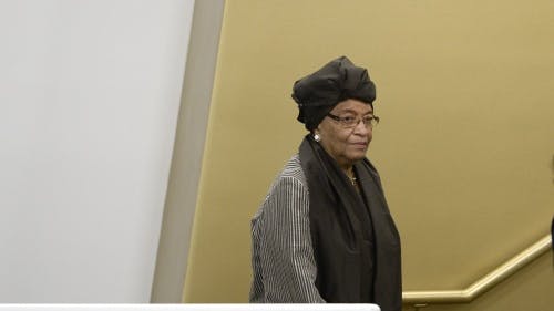 Ellen Johnson Sirleaf. EPA