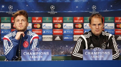 Frank de Boer (r). EPA