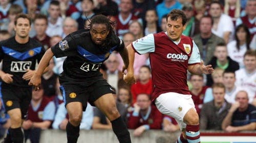 Burnley in 2009 nog op het hoogste niveau. EPA