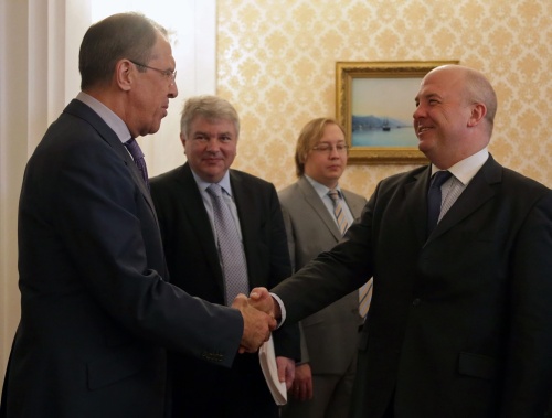 Nils Muiznieks (R). EPA