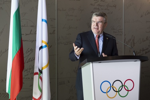 Thomas Bach. EPA