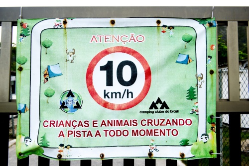 De supporterscamping in Rio. ANP