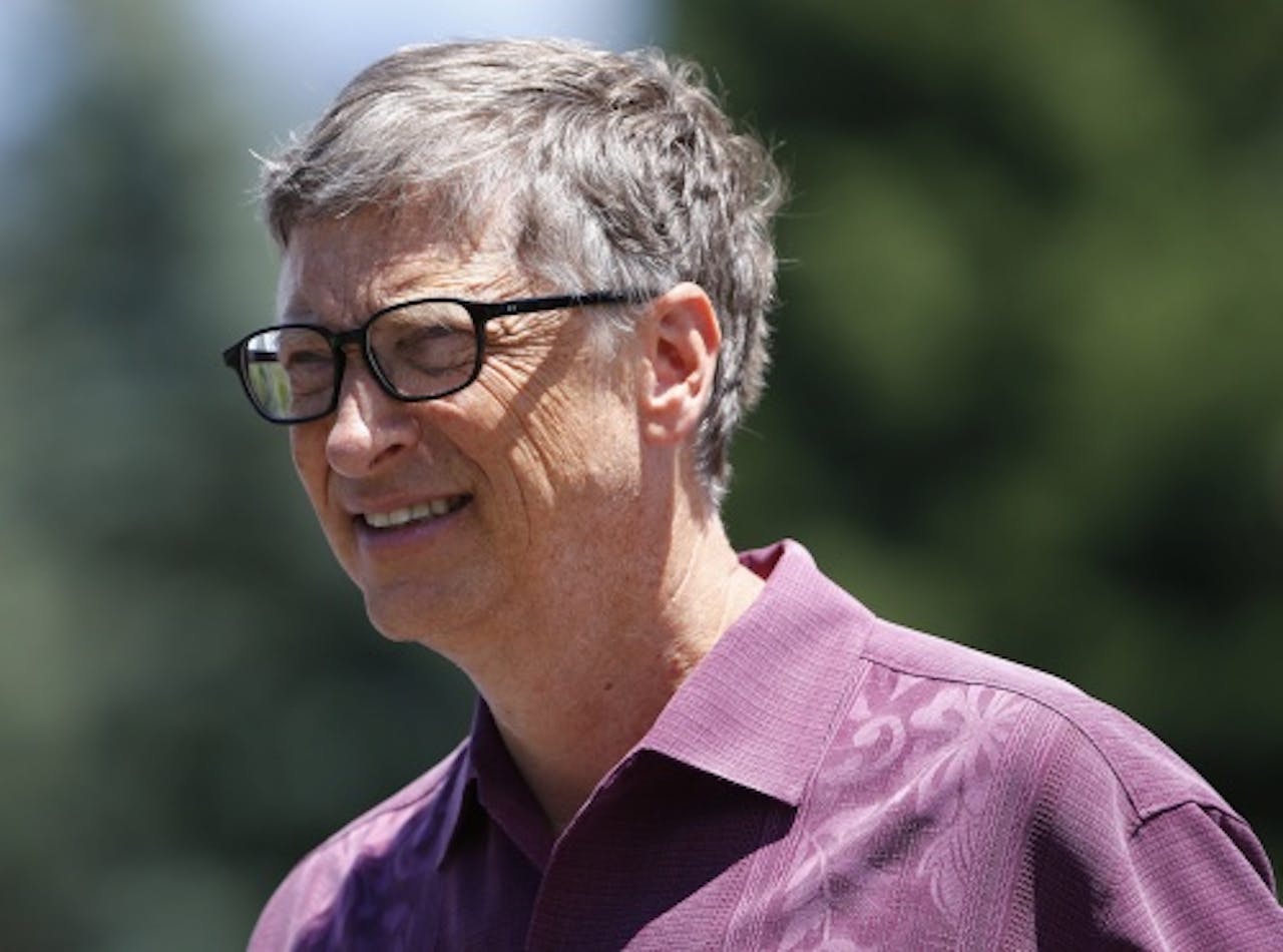 Archiefbeeld van miljardair Bill Gates. EPA