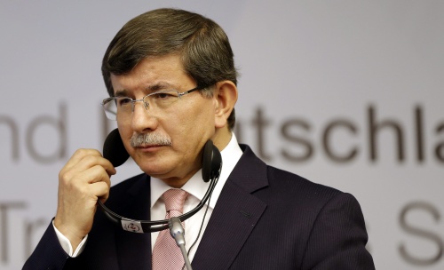 Ahmet Davutoglu. EPA