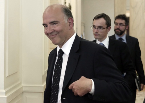 Pierre Moscovici. EPA