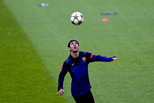 FC Barcelona-speler Lionel Messi. EPA