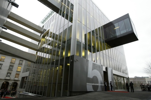 De Nederlandse ambassade in Berlijn. ANP