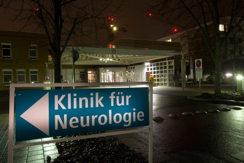Het Duitse ziekenhuis waar  Ernst Jansen Steur aan het werk is. ANP
