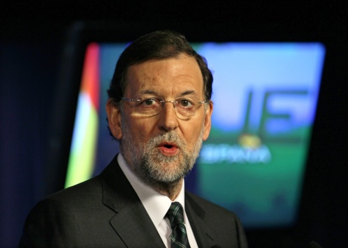 De Spaanse premier Mariano Rajoy