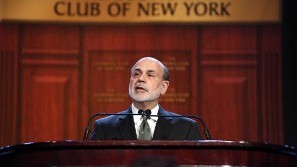 Bernanke: voortijdig afbouwen steun risicovol