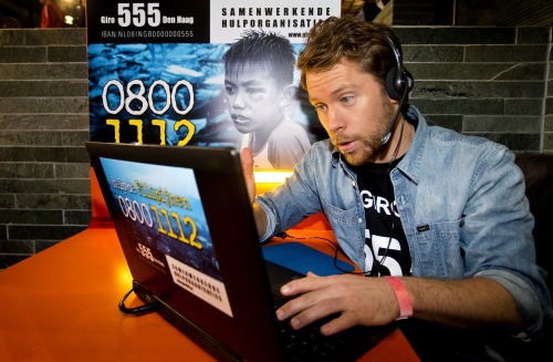 Acteur en presentator Tim Haars. ANP