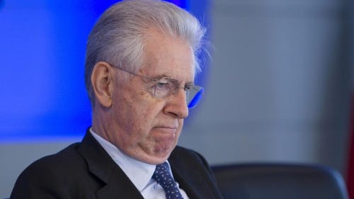 Premier Mario Monti. EPA