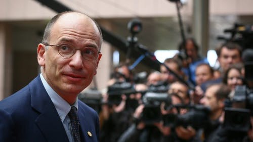 Enrico Letta. EPA