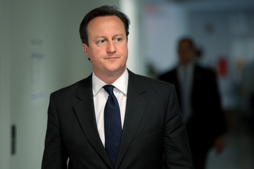 De Britse premier David Cameron. EPA