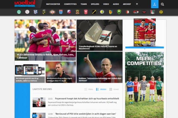 Voetbal International wil online ervaring lezers verbeteren met nieuw cms