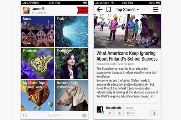 App: Flipboard 2.0.