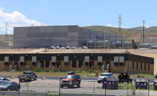 Een datacentrum van de NSA. EPA