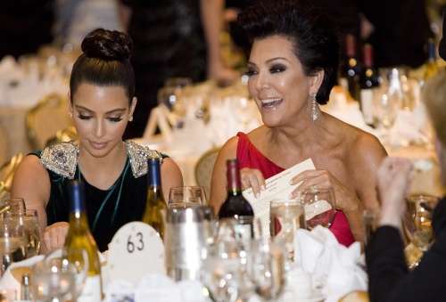 Kim Kardashian en Kris Jenner. Foto: EPA
