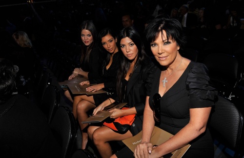 Khlow Kardashian, Kim Kardashian, Kourtney Kardashian and Kris Jenner (vlnr). EPA