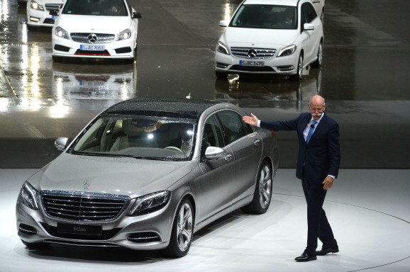 Daimler-CEO Zetsche bij nieuwe S-Klasse