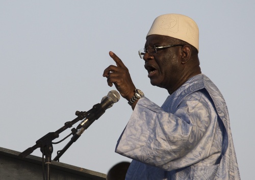 Ibrahim Boubacar Keïta. EPA