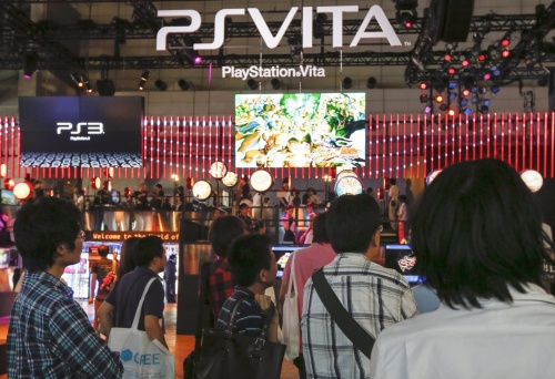 PlayStation-stand tijdens een gamebeurs in Tokyo in 2012. EPA