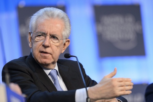 Premier Mario Monti. EPA