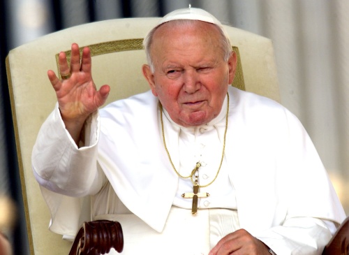 Johannes Paulus II in 2000. EPA