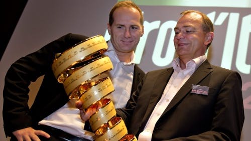 Michele Acquarone (L). EPA