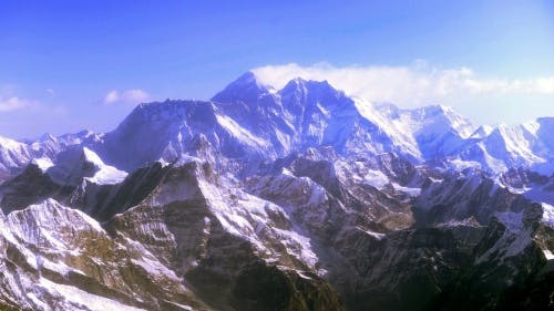 Archiefbeeld Mount Everest. EPA