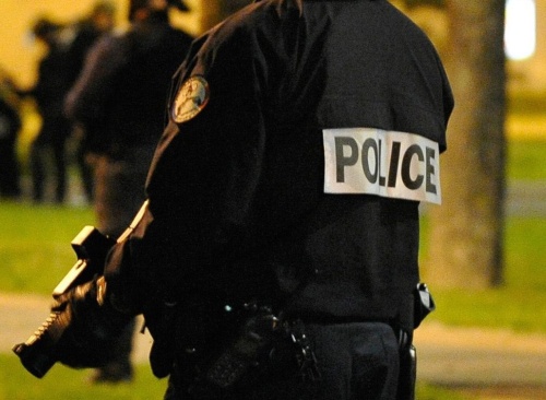 Archiefbeeld van een Franse politieman. EPA