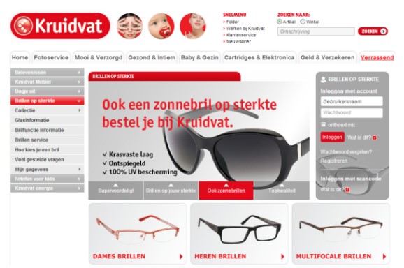 Tekstschrijver karton bolvormig Kruidvat breidt webshop uit met brillen op sterkte | BNR Nieuwsradio