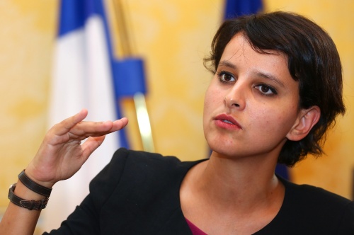 Najat Vallaud. EPA