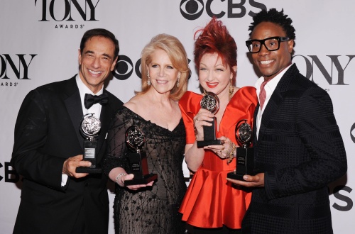 Cast Kinky Boots met Tony Awards. EPA