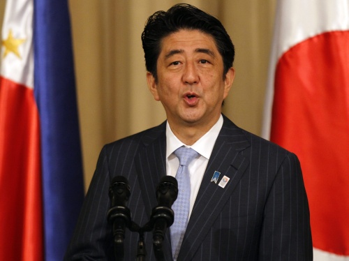 Shinzo Abe. EPA