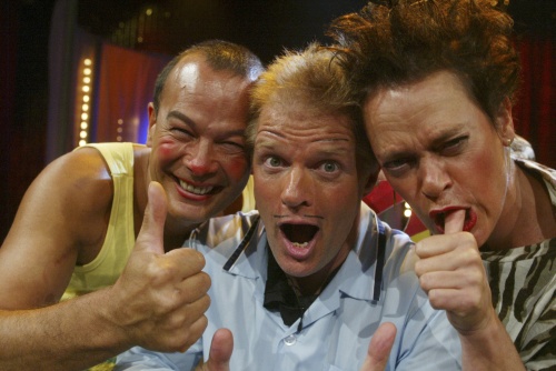Peter Jan Rens (m) als Meneer Kaktus in 2003. ANP KIPPA