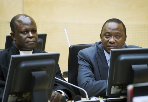 Uhuru Kenyatta (r). ANP