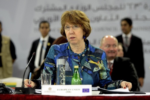 EU-buitenlandcoördinator Catherine Ashton op archief, EPA