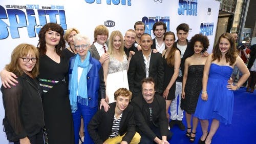 De cast van Spijt!. ANP Kippa