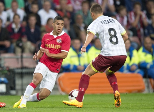 Thorgan Hazard (R) op archief, ANP